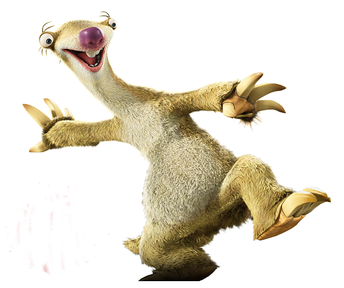 What was the name of the sloth from the Ice Age