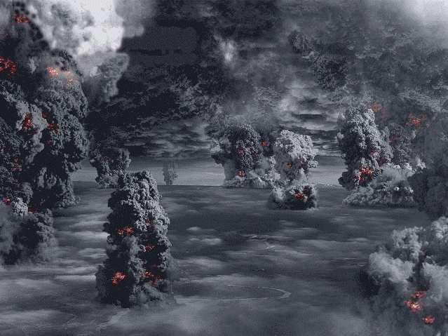 erupția lui oruanui